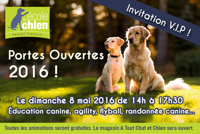 Manifestation Canine Portes Ouvertes 2015 Ecole Du Chien